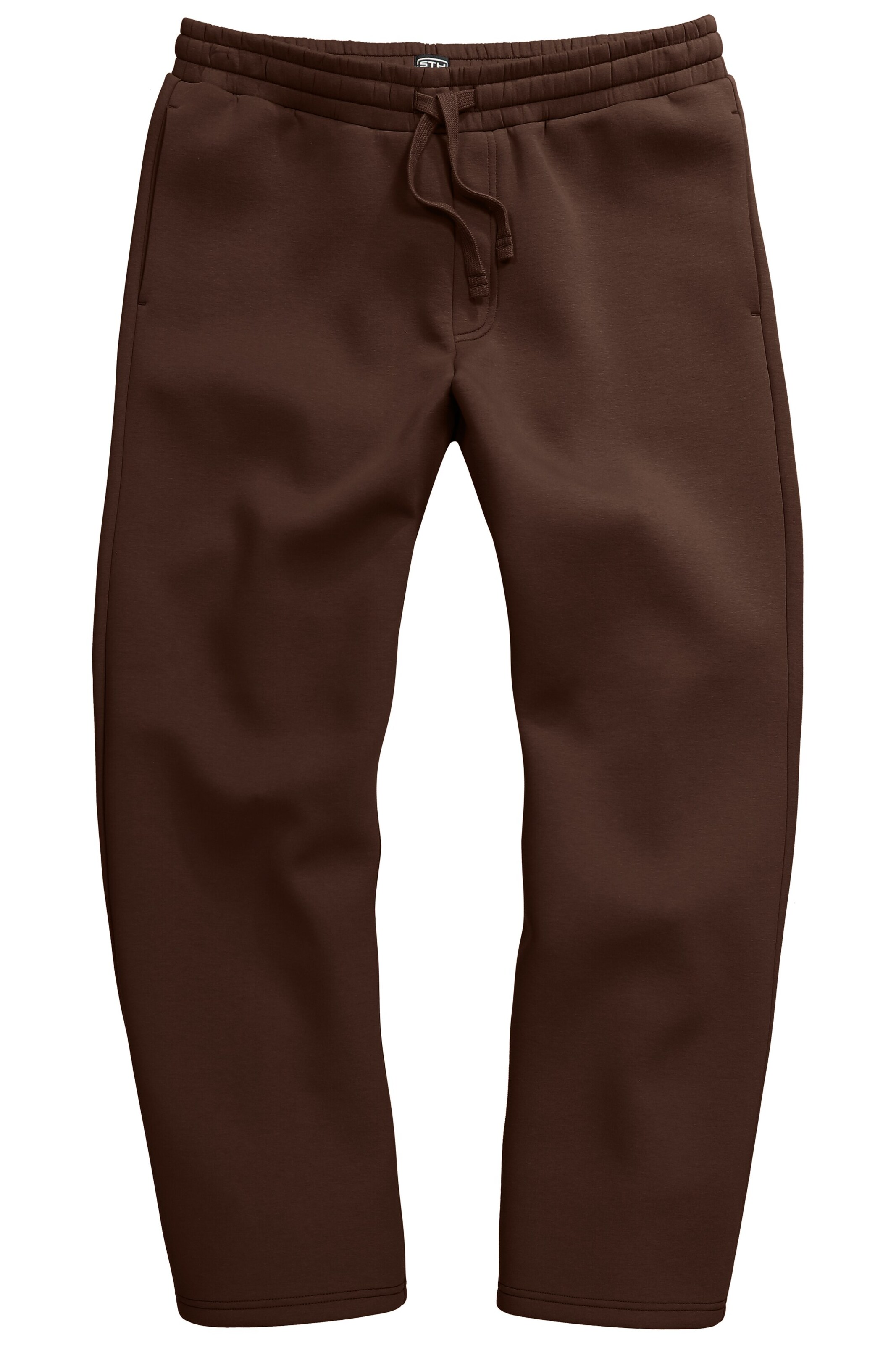 STHUGE Regular Broek in Bruin: voorkant