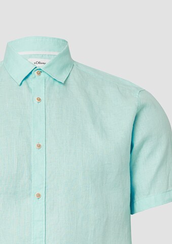 Coupe regular Chemise s.Oliver en vert