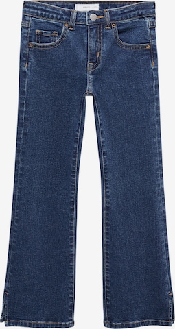 MANGO KIDS Flared Jeans in Blauw: voorkant