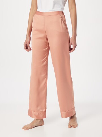 ETAM Spodnie od piżamy w kolorze beżowy: przód
