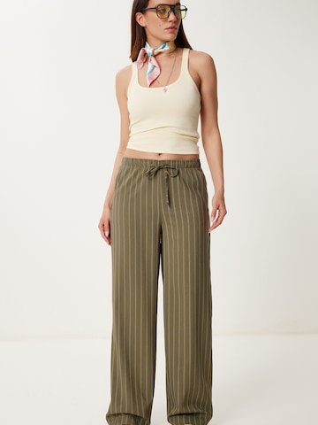 Happiness İstanbul Wide Leg Bukser i grøn