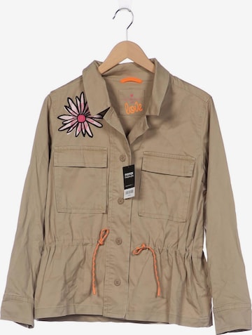 LIEBLINGSSTÜCK Jacket & Coat in L in Beige: front