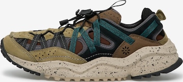 Flower Mountain Sneakers laag 'KAZANA FALL UNI' in Groen: voorkant