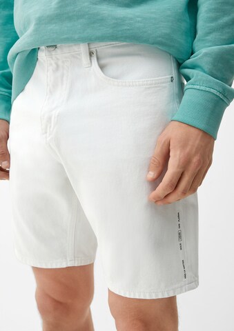 Regular Pantalon s.Oliver en blanc