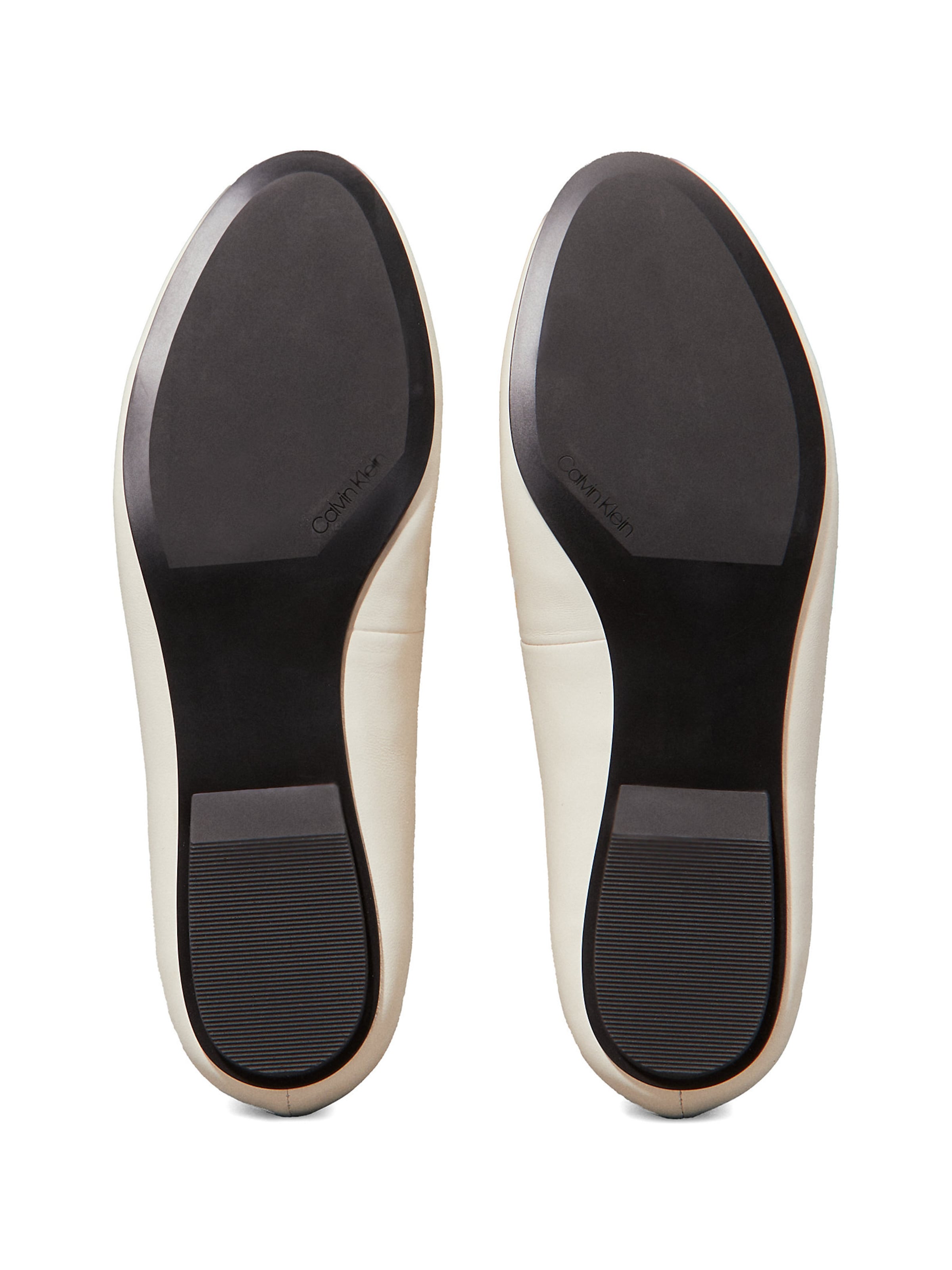 Calvin Klein Ballerinasko i hvid