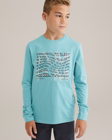 WE Fashion Nachtkledij in Blauw