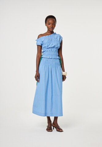 Chemisier Fabienne Chapot en bleu