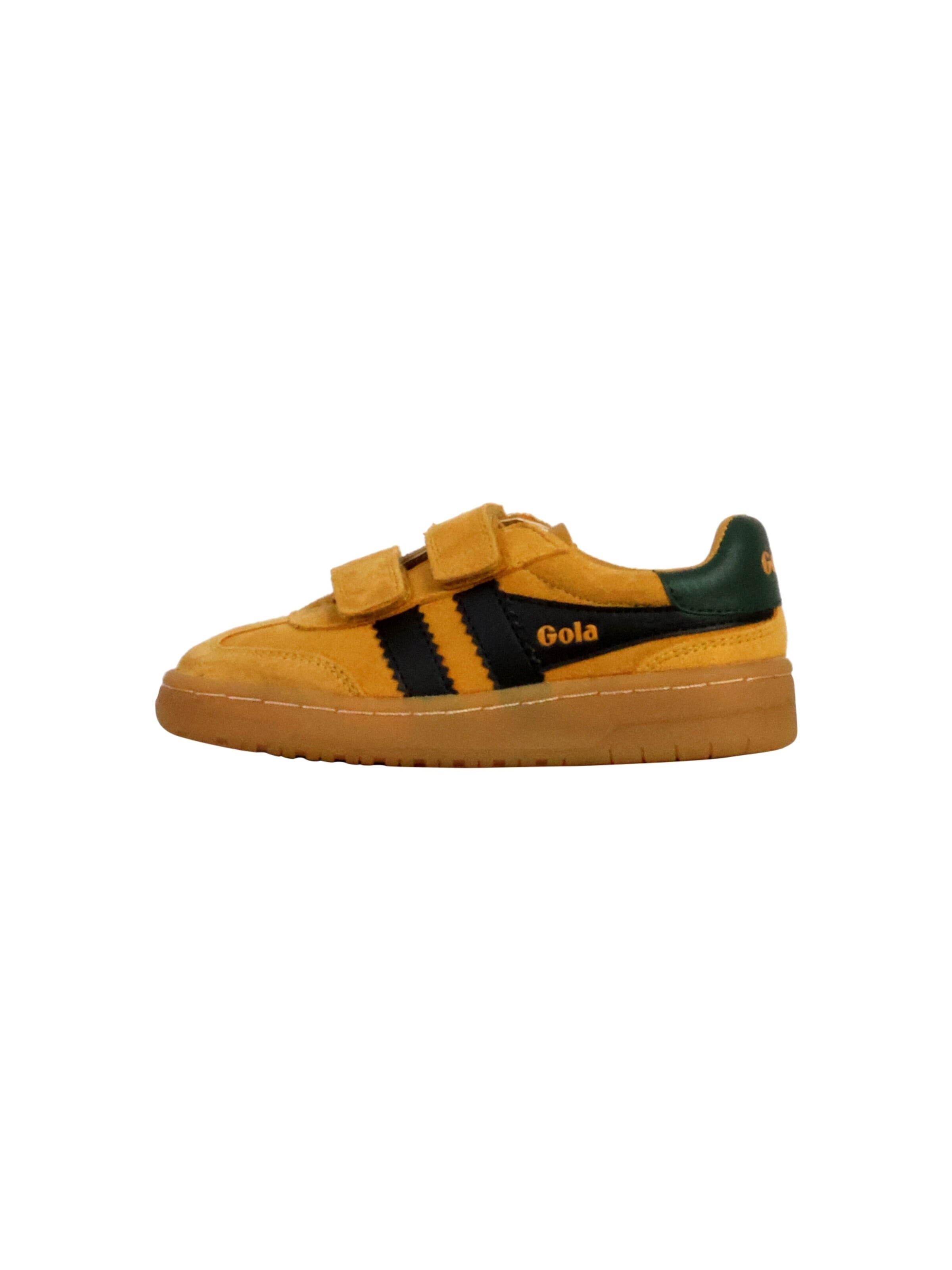 Gola Sneakersy 'Viper Strap Kinder-Sneaker aus Leder' w kolorze żółty: przód