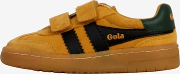 Gola Sneakersy 'Viper Strap Kinder-Sneaker aus Leder' w kolorze żółty: przód
