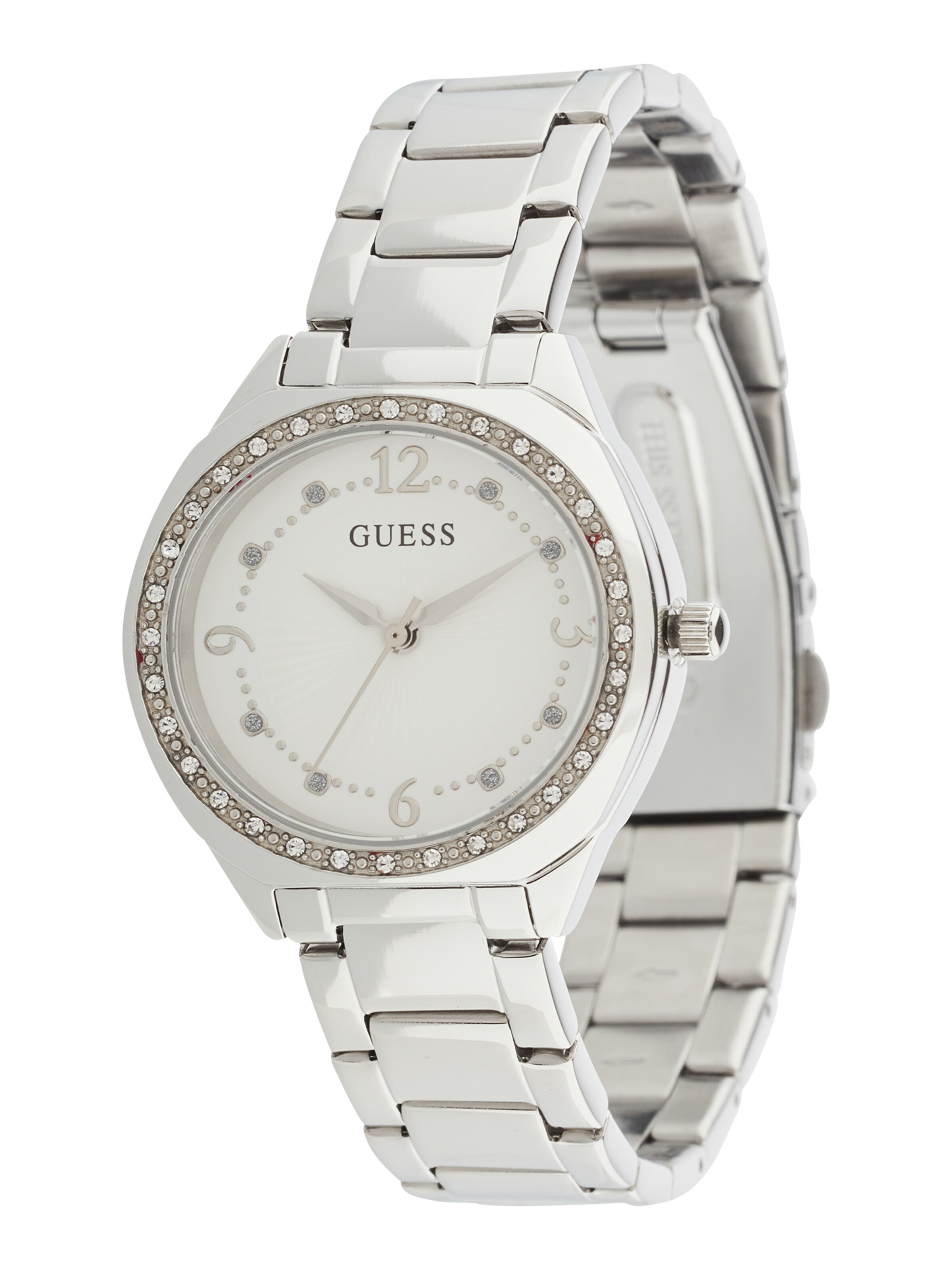 GUESS Analog watch in White: front