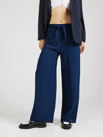 Wide Leg Pantalon Happiness İstanbul en bleu : devant