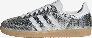 ADIDAS ORIGINALS Sneakers laag 'Samba' in Zilver: voorkant