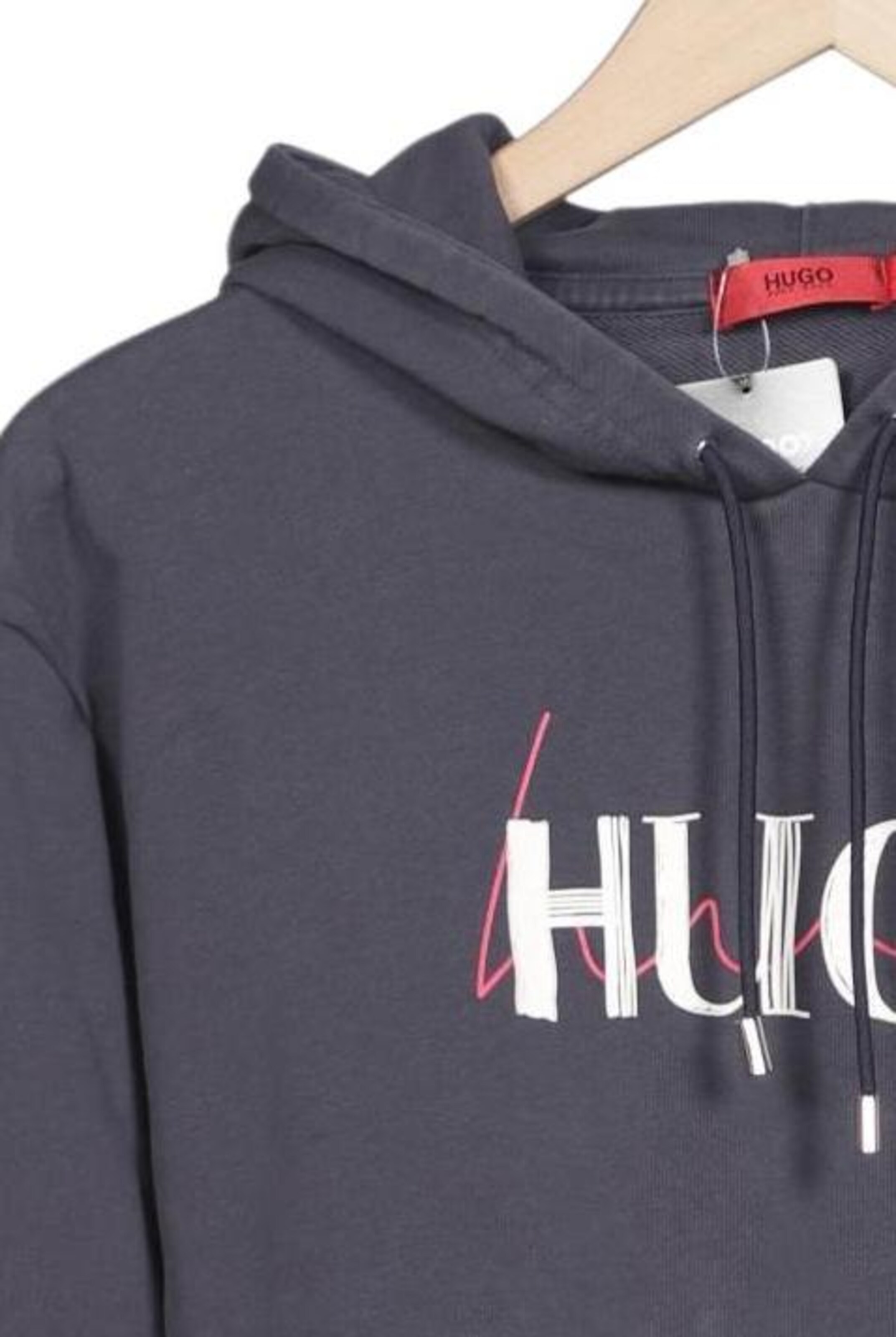 HUGO Sweatshirt & Zip-Up Hoodie in M in Grey