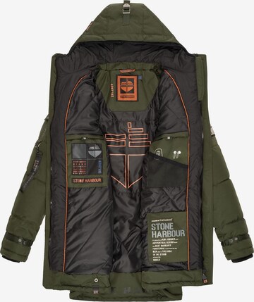 STONE HARBOUR Winter parka 'Tahaa' in Green