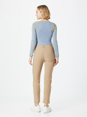 Freequent Slim fit Pants 'ADINA' in Beige