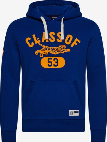 Superdry Sweatshirt 'Vintage Athletic' in Blau: predná strana