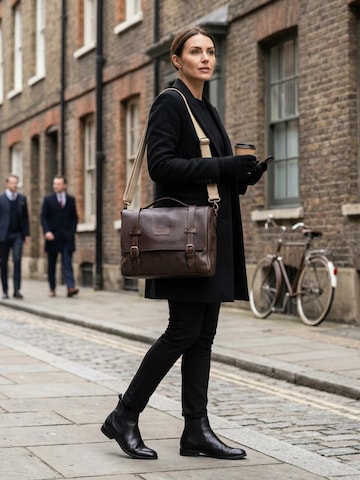 THE DUST COMPANY Messenger – hnědá