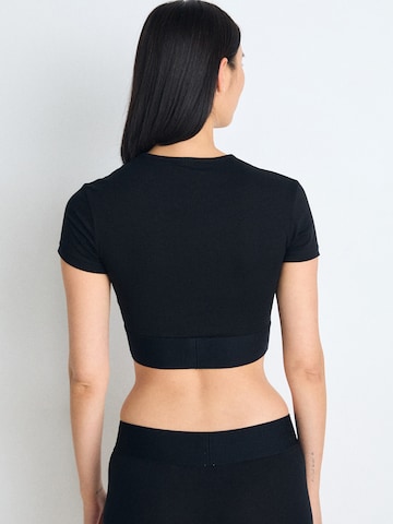 DIESEL - Camiseta en negro