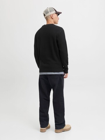 JACK & JONES Pullover i sort