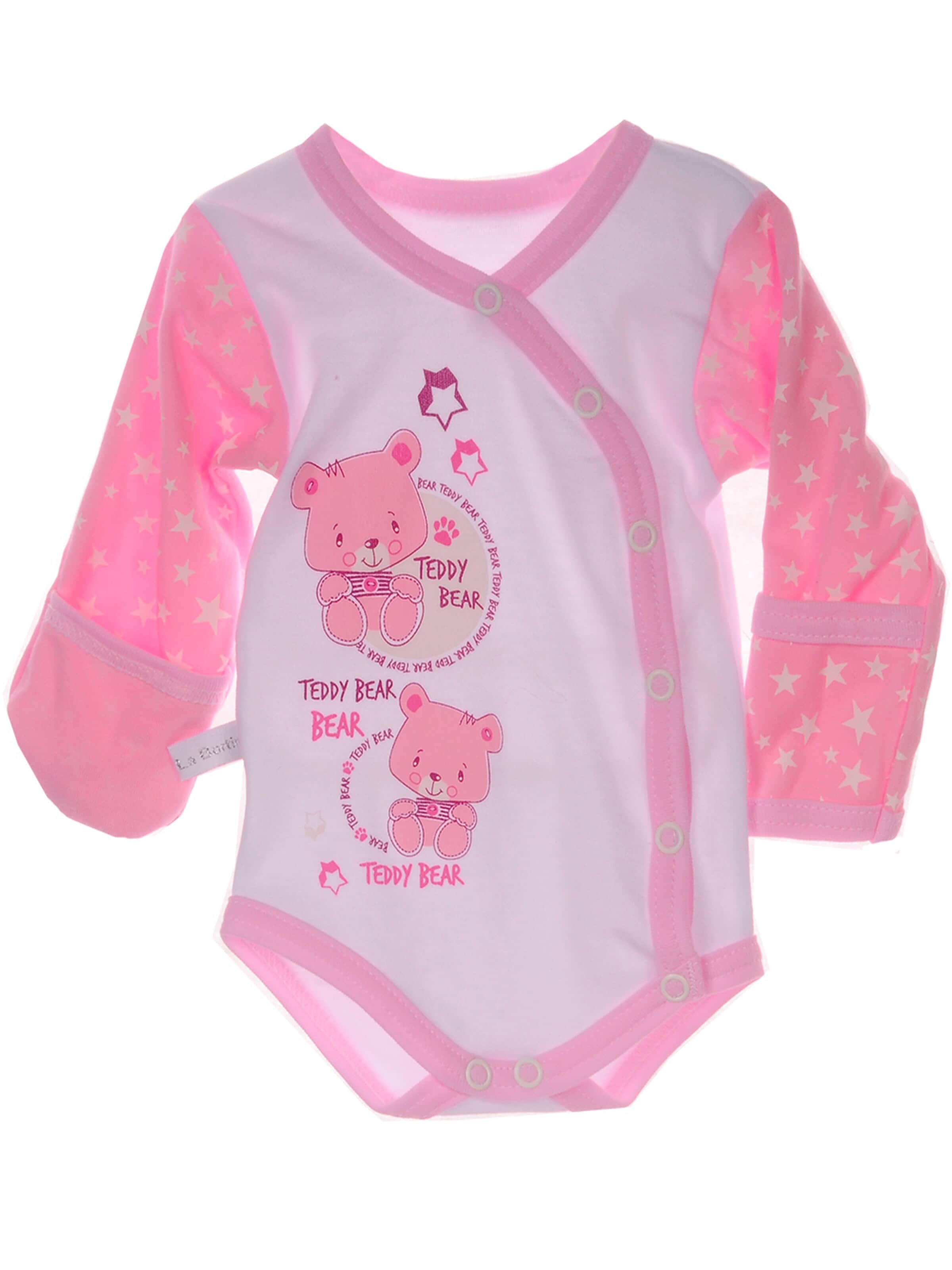 La Bortini Strampler/Body‌‌‌‌‌‌‌‌‌ in Pink: Vorderseite