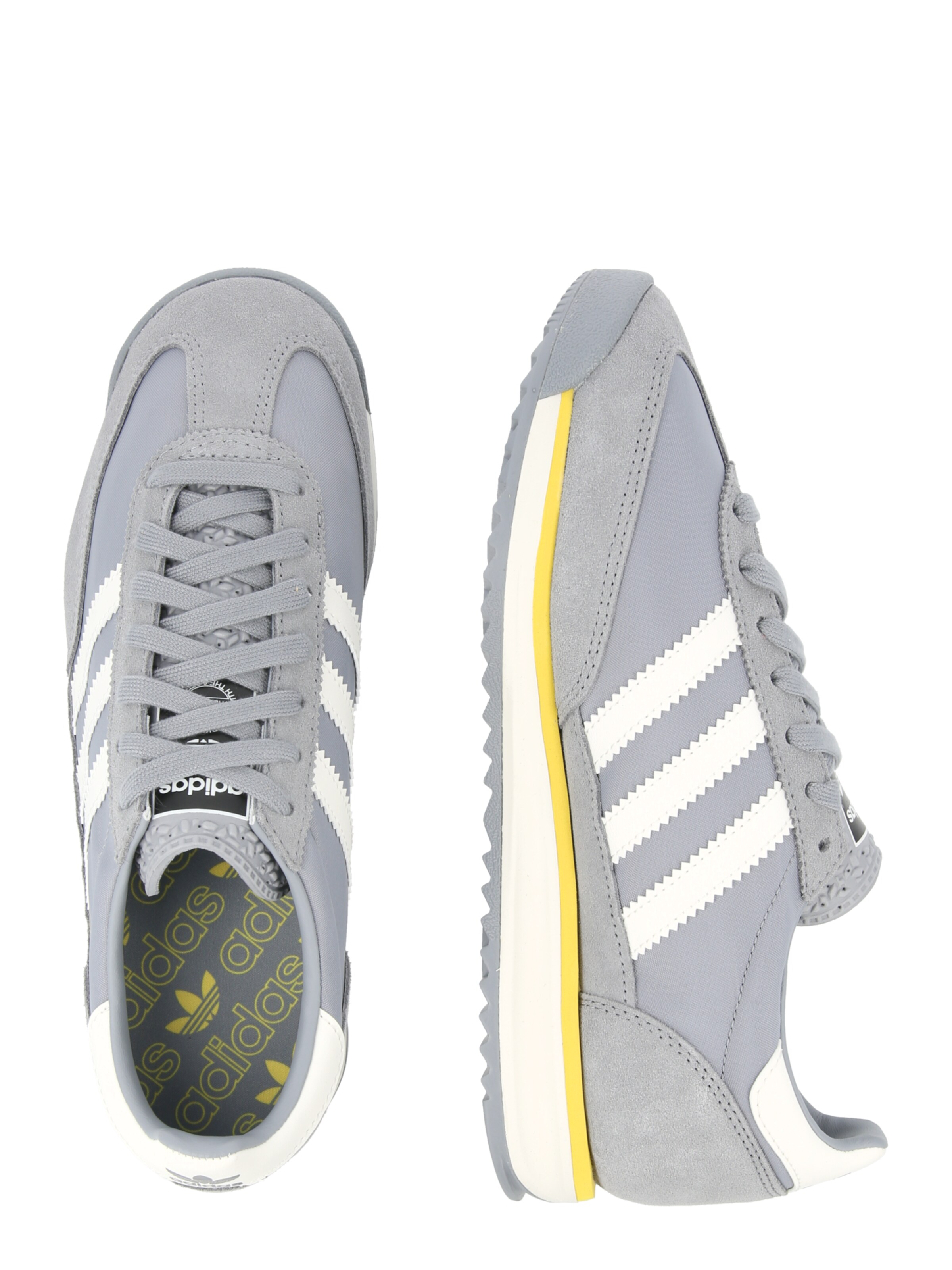ADIDAS ORIGINALS Ниски маратонки 'SL 72 RS' в сиво: отстрани