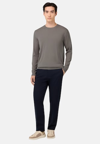 Pull-over Boggi Milano en marron : devant