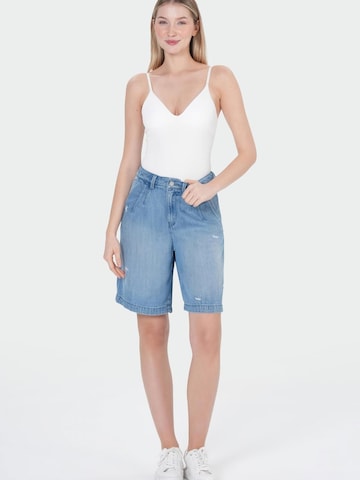 M.O.D MIRACLE OF DENIM Wide leg Jeans in Blue: front
