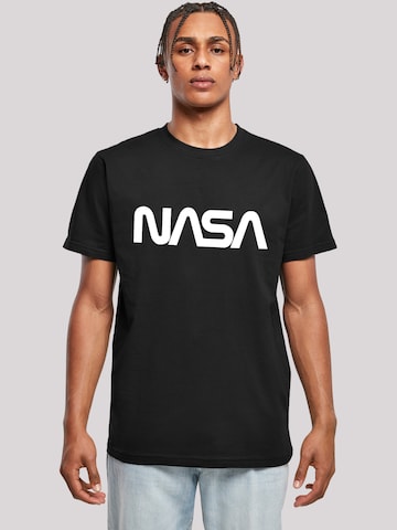 F4NT4STIC Shirt 'NASA' in Black: front