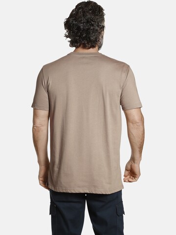 Jan Vanderstorm T-Shirt 'Aslak' in Beige