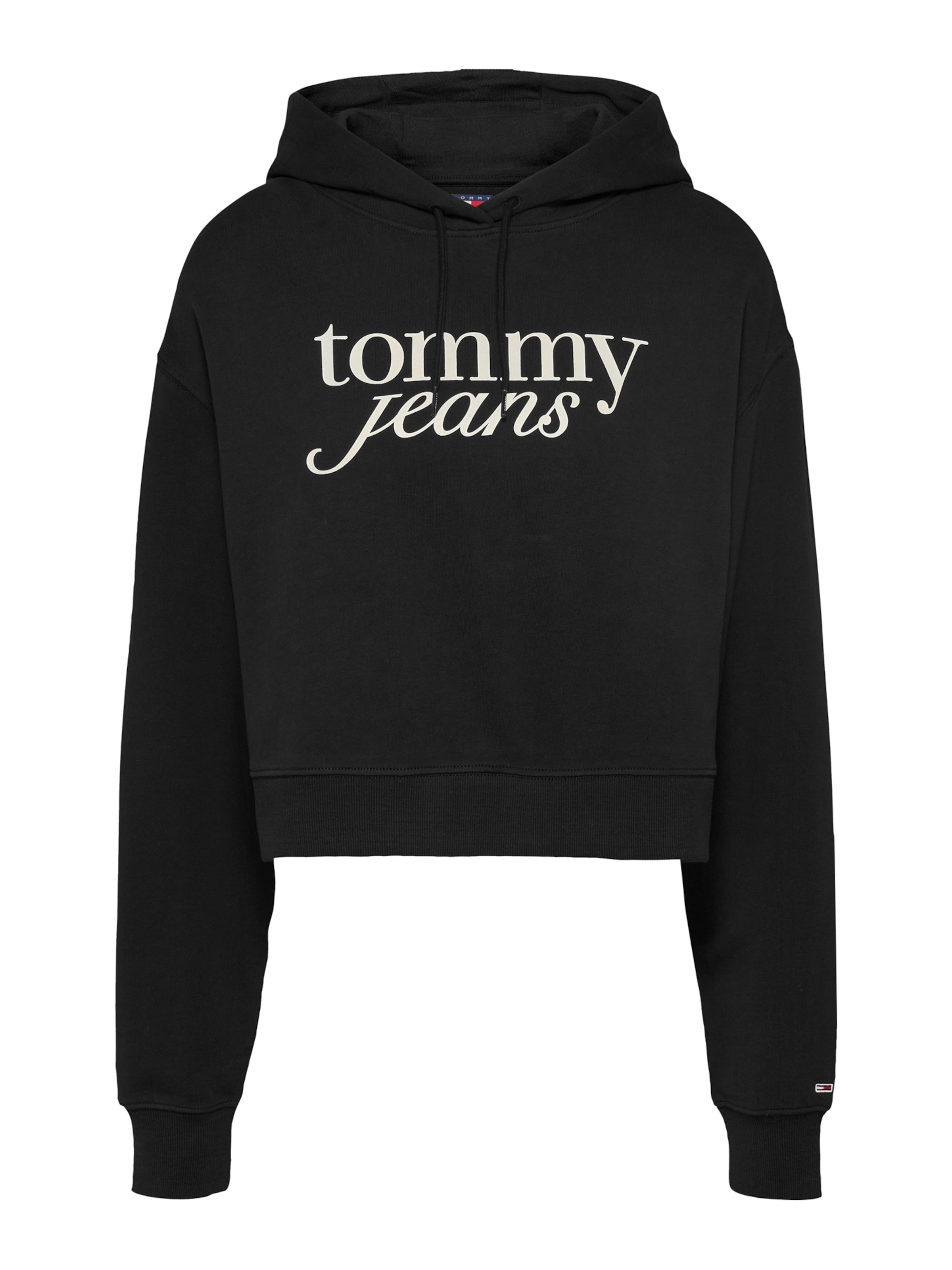 Tommy Jeans Mikina - Čierna: predná strana