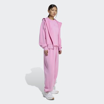 ADIDAS SPORTSWEAR Athletic Zip-Up Hoodie in Pink