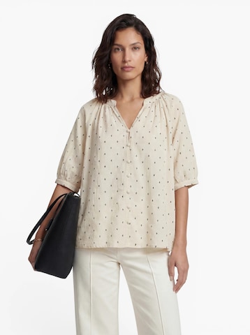 VERO MODA Blouse 'VMPRETTY' in Beige: front