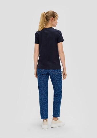 s.Oliver Shirt in Blauw: terug