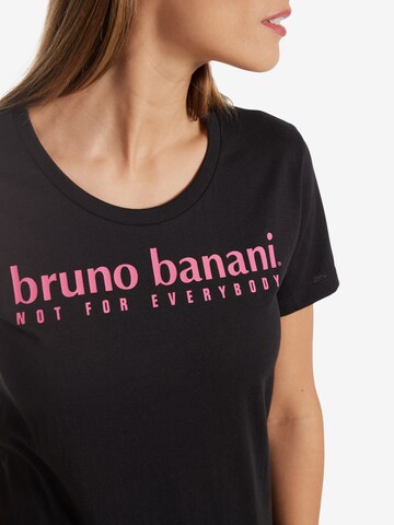 BRUNO BANANI Shirt 'Avery' in Zwart