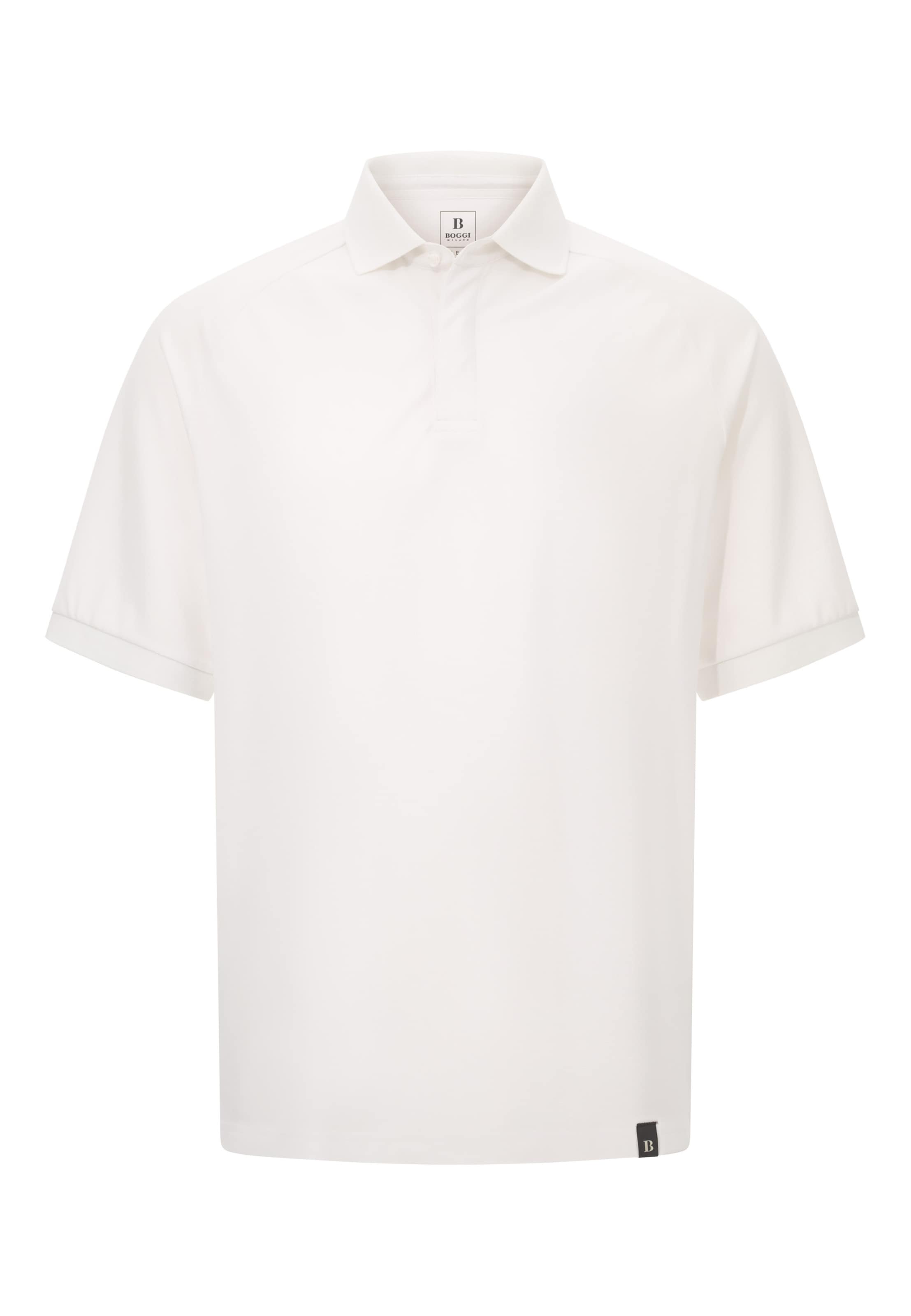 Boggi Milano Majica 'B Tech' | bela barva: sprednja stran