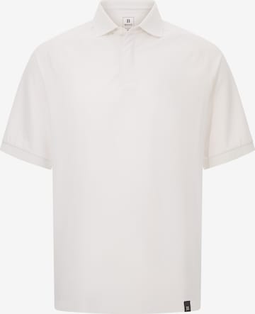 T-Shirt 'B Tech' Boggi Milano en blanc : devant