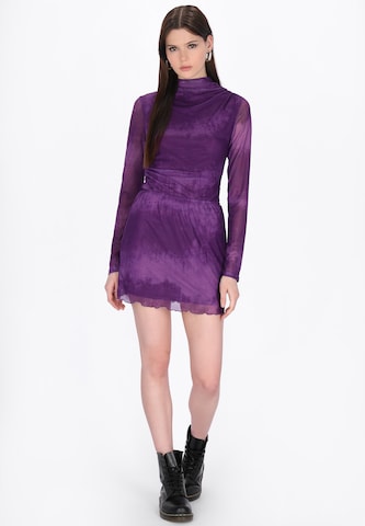 myMo ROCKS Skirt in Purple: front