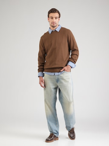 Pull-over 'Simo' HUGO en marron