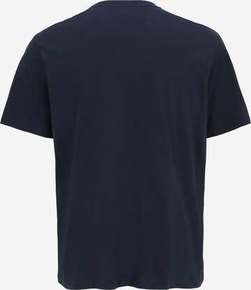 Tricou 'FONNE' de la Jack & Jones Plus pe albastru