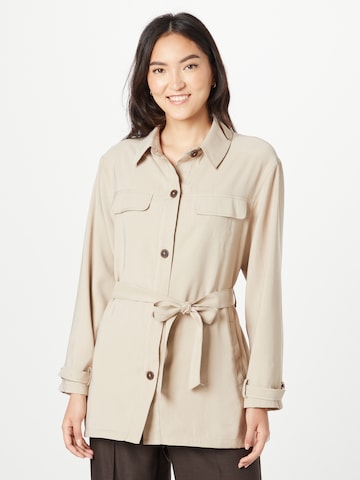 Veste mi-saison Dorothy Perkins en gris : devant