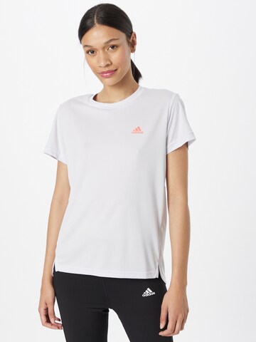 ADIDAS SPORTSWEAR Performance Shirt in White: front