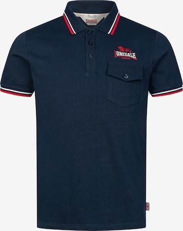 LONSDALE Shirt 'Lynton' in Blue: front