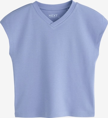 T-shirt Next en bleu : devant
