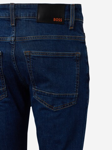 BOSS Slimfit Jeans 'Delaware' in Blauw