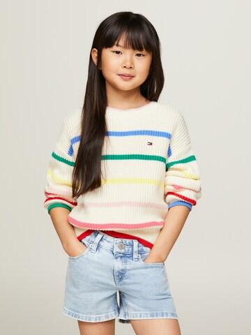 TOMMY HILFIGER Sweter w kolorze beżowy: przód