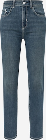 comma casual identity Skinny Jeans in Blue: front