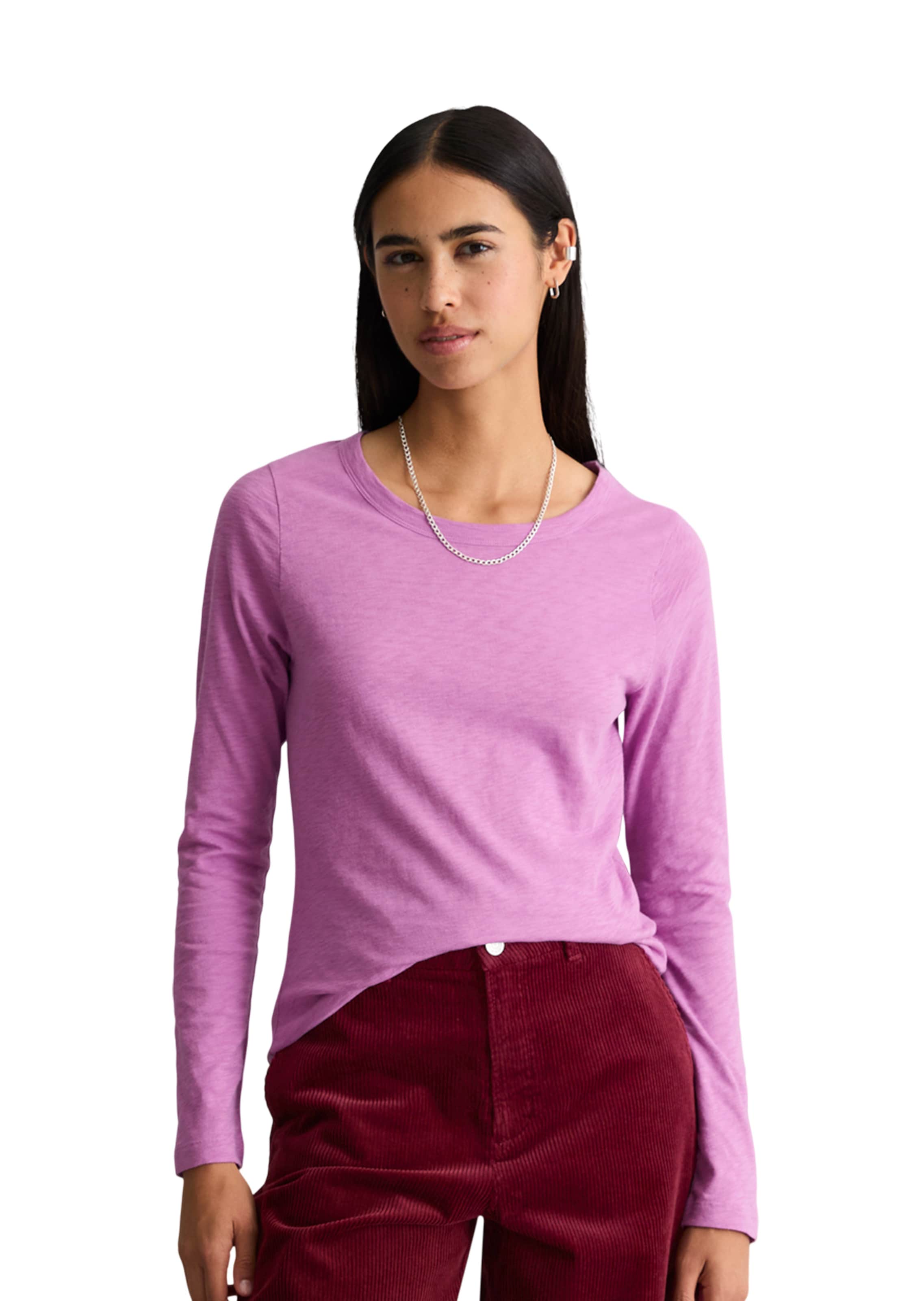 T-shirt Marc O'Polo DENIM en violet : devant