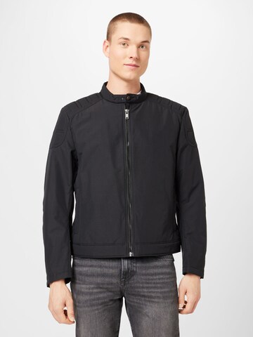 BOSS Between-Season Jacket 'Ocasey' in Black: front