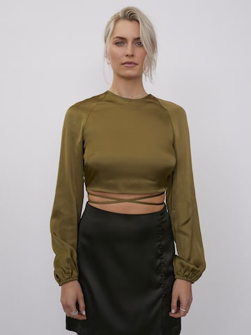 LeGer by Lena Gercke Blouse 'Ina' in Green: front