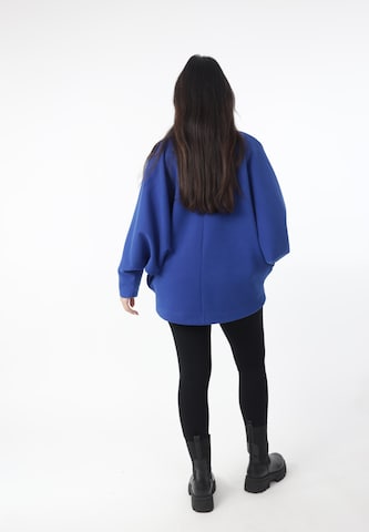 Manteau mi-saison Elara en bleu